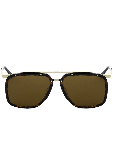 Солнцезащитные очки с коричневыми линзами BRIONI