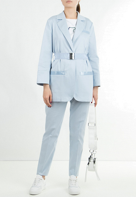 Голубой костюм EMPORIO ARMANI