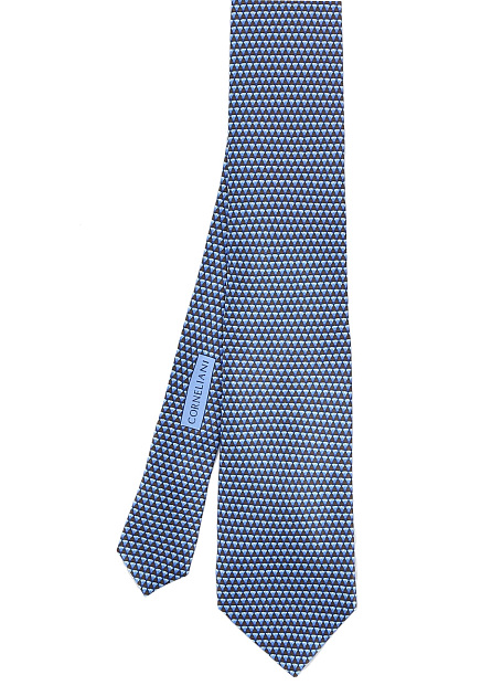 Голубой галстук CORNELIANI