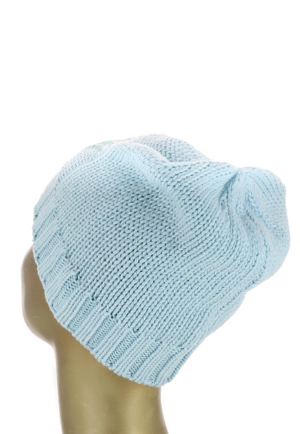 Голубая шапка EMPORIO ARMANI - ИТАЛИЯ