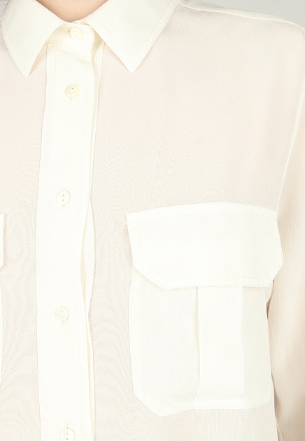 Рубашка ANTONELLI FIRENZE  - Шелк - цвет белый