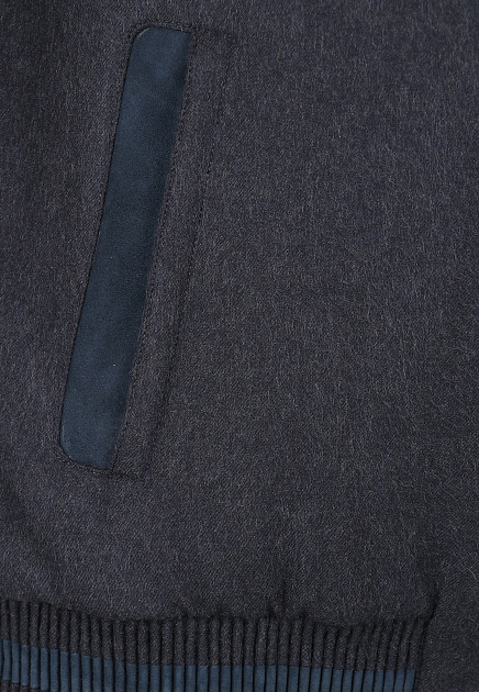 Куртка-бомбер из смеси шерсти и шелка ZILLI