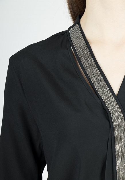 Блуза FABIANA FILIPPI  - Шелк - цвет черный
