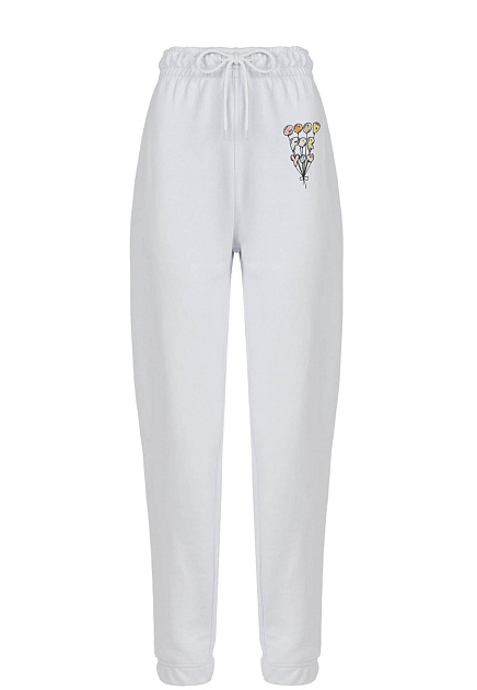 Белые спортивные брюки IRENEISGOOD