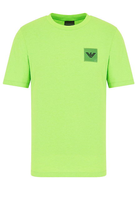 Зеленая футболка EMPORIO ARMANI