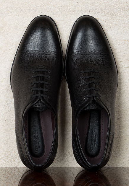 Ботинки из кожи теленка STEFANO RICCI  - Кожа - цвет черный