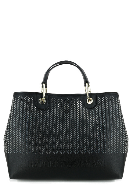 Перфорированная сумка тоут  EMPORIO ARMANI