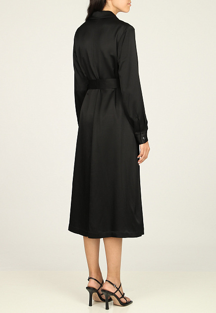 Платье PESERICO  - Вискоза - цвет черный