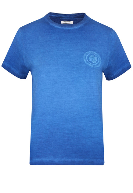 Синяя футболка с вышивкой OPENING CEREMONY