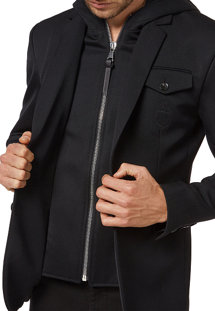 Комбинированный пиджак из шерсти BILLIONAIRE - ИТАЛИЯ