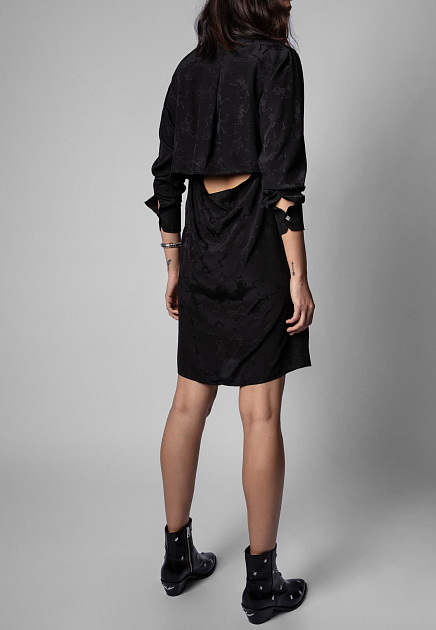 Платье ZADIG&VOLTAIRE  - Шелк - цвет черный