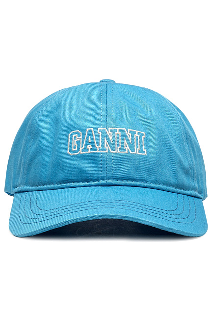 Бейсболка с логотипом GANNI - ДАНИЯ