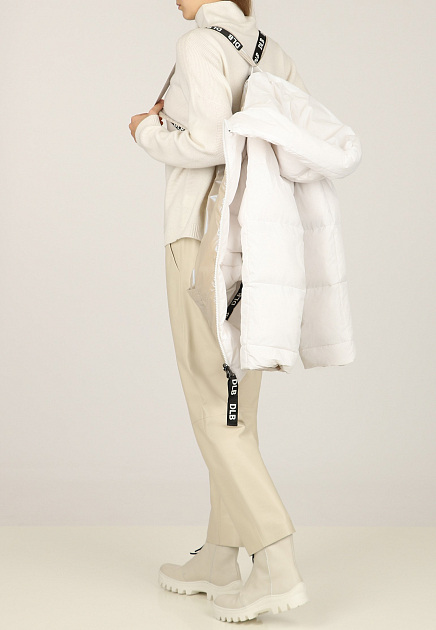 Куртка DLB CLOTHING  - Полиэстер - цвет белый